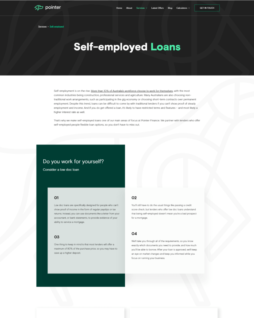 Pointer finance-five