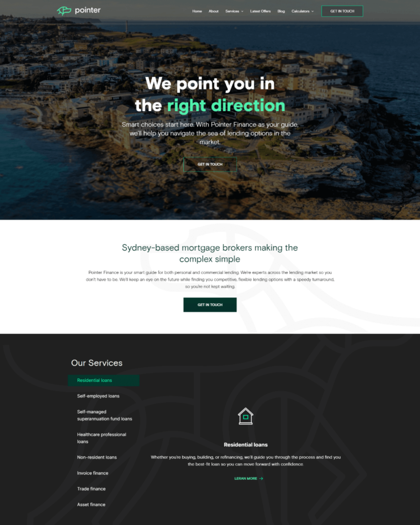 Pointer finance-four